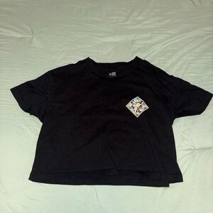 Salty Crew Black Crop Top